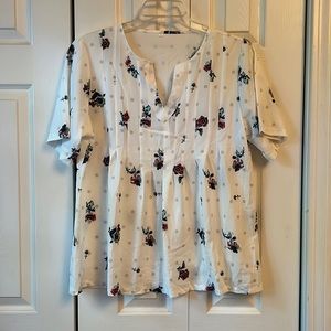 Short sleeve blouse